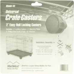 MidWest Universal Crate Caster 5 MidWest Universal Crate Caster -Pet Care Sales 253497 PT4. AC SS1800 V1602099072