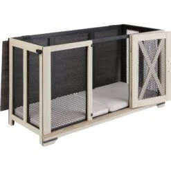 Frisco "Denver" Dog Crate Credenza & Mat Kit -Pet Care Sales 255326 PT4. AC SS1800 V1617037347