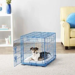 Frisco Fold & Carry Single Door Collapsible Wire Dog Crate & Frisco Quilted Plush Dog Crate Mat 7 Frisco Fold & Carry Single Door Collapsible Wire Dog Crate & Frisco Quilted Plush Dog Crate Mat -Pet Care Sales 255501 PT2. AC SS1800 V1604097714