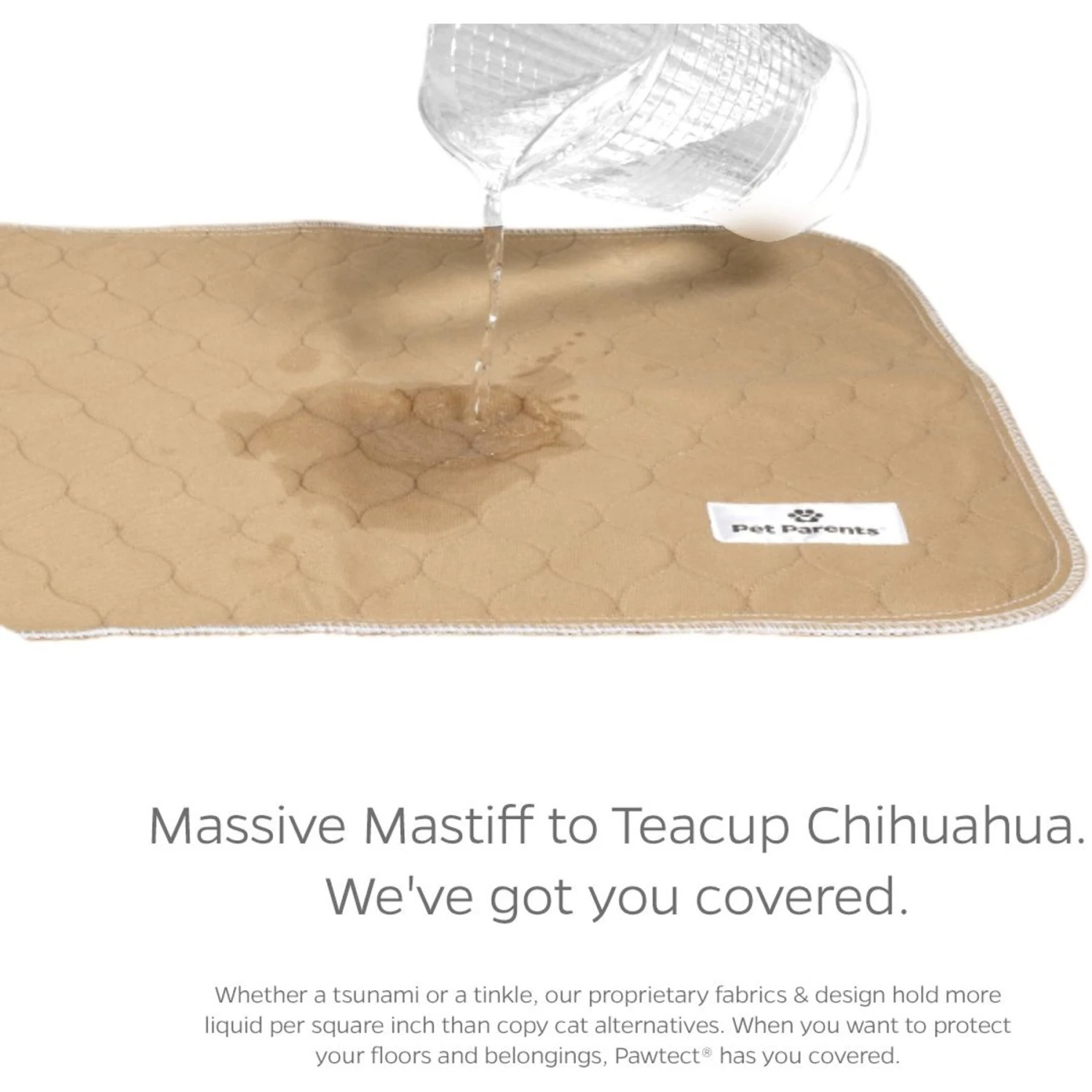 Pet Parents Pawtect Pads Round Washable Dog Pee Pads 3 Pet Parents Pawtect Pads Round Washable Dog Pee Pads - Image 3