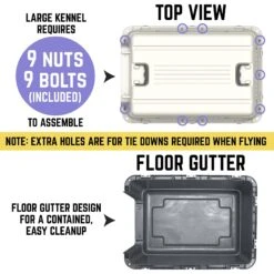 Sport Pet Travel Kennel Dog Carrier 7 Sport Pet Travel Kennel Dog Carrier -Pet Care Sales 259315 PT3. AC SS1800 V1607007758