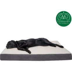 FurHaven Faux Sheepskin & Suede Cooling Gel Cat & Dog Bed With Removable Cover 12 FurHaven Faux Sheepskin & Suede Cooling Gel Cat & Dog Bed With Removable Cover -Pet Care Sales 261665 PT3. AC SS1800 V1605657409