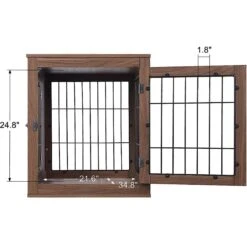 Unipaws Furniture Style Dog Crate -Pet Care Sales 264626 PT2. AC SS1800 V1608763951