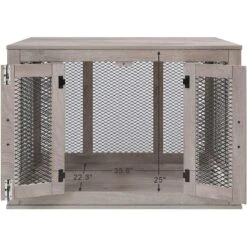 Unipaws Furniture Style Dog Crate, Weathered Gray 9 Unipaws Furniture Style Dog Crate, Weathered Gray -Pet Care Sales 264632 PT2. AC SS1800 V1638228092