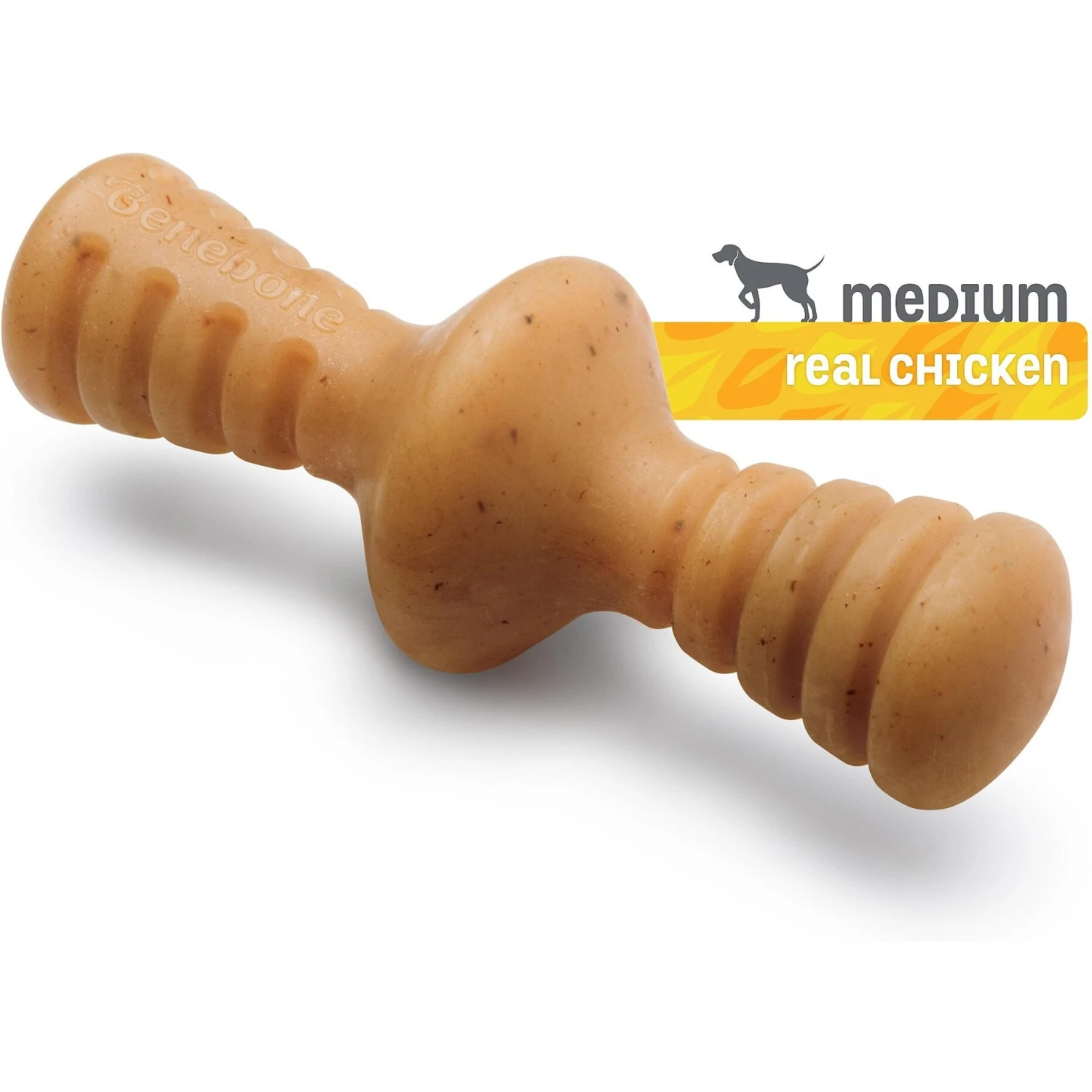 Benebone Zaggler Chicken Flavor Chew Dog Toy 4 Benebone Zaggler Chicken Flavor Chew Dog Toy - Image 4