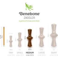 Benebone Zaggler Chicken Flavor Chew Dog Toy 11 Benebone Zaggler Chicken Flavor Chew Dog Toy -Pet Care Sales 265098 PT5. AC SS1800 V1612410971