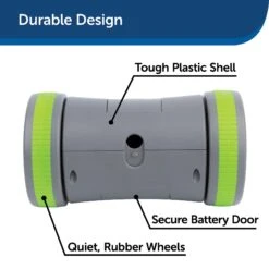 PetSafe Kibble Chase Roaming Treat Dropper Dog Toy -Pet Care Sales 266209 PT2. AC SS1800 V1648614712