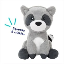Frisco Camping Raccoon Plush Squeaky Dog Toy -Pet Care Sales 271003 PT2. AC SS1800 V1686580088