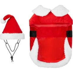 Frisco Mr. Claus Dog & Cat Costume 10 Frisco Mr. Claus Dog & Cat Costume -Pet Care Sales 276142 PT5. AC SS1800 V1631574447