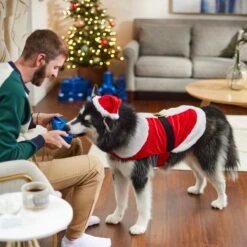 Frisco Mr. Claus Dog & Cat Costume 11 Frisco Mr. Claus Dog & Cat Costume -Pet Care Sales 276142 PT8. AC SS1800 V1631573279