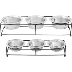 Frisco Multi Pet Feeding 3-Bowls Straight Stainless Steel Dog & Cat Bowl 11 Frisco Multi Pet Feeding 3-Bowls Straight Stainless Steel Dog & Cat Bowl -Pet Care Sales 277568 PT5. AC SS1800 V1627936036