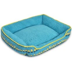 Fetch For Pets Minions Minions In A Row Cuddler Dog Bed, Blue