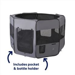 Frisco Soft-Sided Dog, Cat & Small Pet Exercise Playpen -Pet Care Sales 277929 PT3. AC SS1800 V1667227657