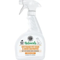 American Kennel Club AKC Naturals Oxy-Tough Tropical Citrus Scented Pet Stain & Odor Destroyer Spray, 32-oz Bottle