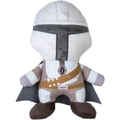 Fetch For Pets Star Wars: Mandalorian "Mandalorian" Squeaky Plush Dog Toy
