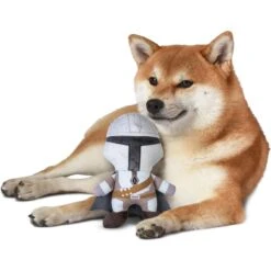Fetch For Pets Star Wars: Mandalorian "Mandalorian" Squeaky Plush Dog Toy -Pet Care Sales 279404 PT3. AC SS1800 V1661192778
