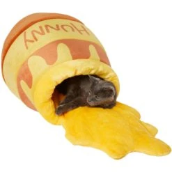 Disney Winnie The Pooh Honey Pot Covered Cat & Dog Bed -Pet Care Sales 282413 PT2. AC SS1800 V1630440417