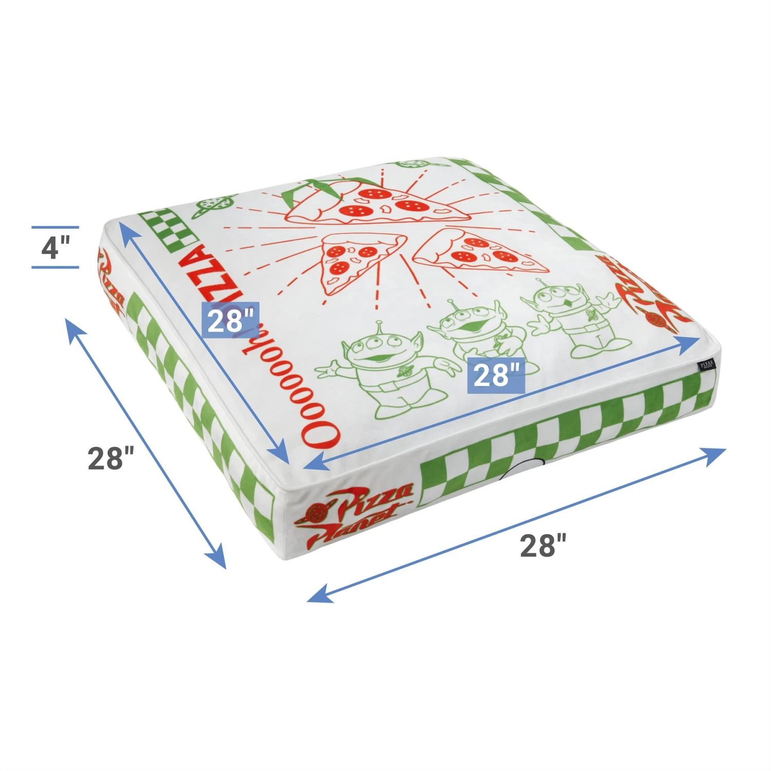 Pixar Toy Story's Pizza Planet Pillow Dog & Cat Bed 2 Pixar Toy Story's Pizza Planet Pillow Dog & Cat Bed - Image 2