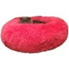 HDP Round Fuzzy Bolster Dog Bed