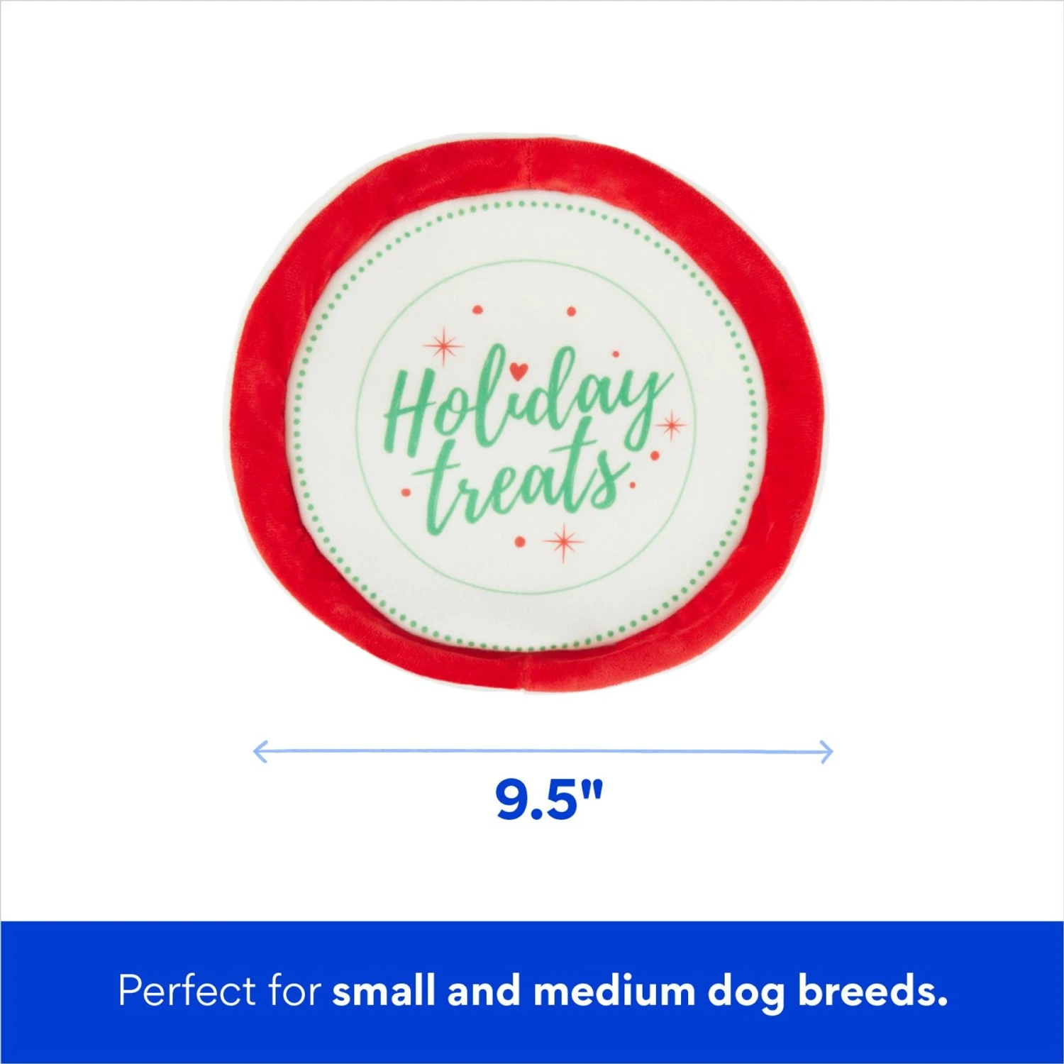 STAR WARS Holiday DARTH VADER, BOBA FETT & STORMTROOPER Cookie Plate Plush Squeaky Dog Toy, 4 Count 2 STAR WARS Holiday DARTH VADER, BOBA FETT & STORMTROOPER Cookie Plate Plush Squeaky Dog Toy, 4 Count - Image 2