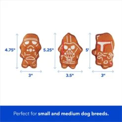 STAR WARS Holiday DARTH VADER, BOBA FETT & STORMTROOPER Cookie Plate Plush Squeaky Dog Toy, 4 Count 7 STAR WARS Holiday DARTH VADER, BOBA FETT & STORMTROOPER Cookie Plate Plush Squeaky Dog Toy, 4 Count -Pet Care Sales 287919 PT2. AC SS1800 V1694812400