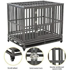 SMONTER Heavy Duty I Shape Dog Crate & Playpen -Pet Care Sales 300214 PT4. AC SS1800 V1622122643