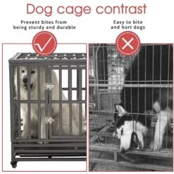 SMONTER Heavy Duty Strong Metal I Shape Dog Crate -Pet Care Sales 300219 PT5. AC SS1800 V1622122943