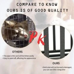 SMONTER Heavy Duty Dog Crate & Playpen 11 SMONTER Heavy Duty Dog Crate & Playpen -Pet Care Sales 300221 PT4. AC SS1800 V1622122939