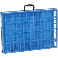 Frisco Two Door Top Load Plastic Dog & Cat Kennel & Frisco Fold & Carry Single Door Collapsible Wire Dog Crate, Pink -Pet Care Sales 303656 PT7. AC SS1800 V1623085646