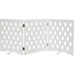 Frisco Deco Diamond Shape 3-Panel Dog Gate 7 Frisco Deco Diamond Shape 3-Panel Dog Gate -Pet Care Sales 305154 PT2. AC SS1800 V1639669192