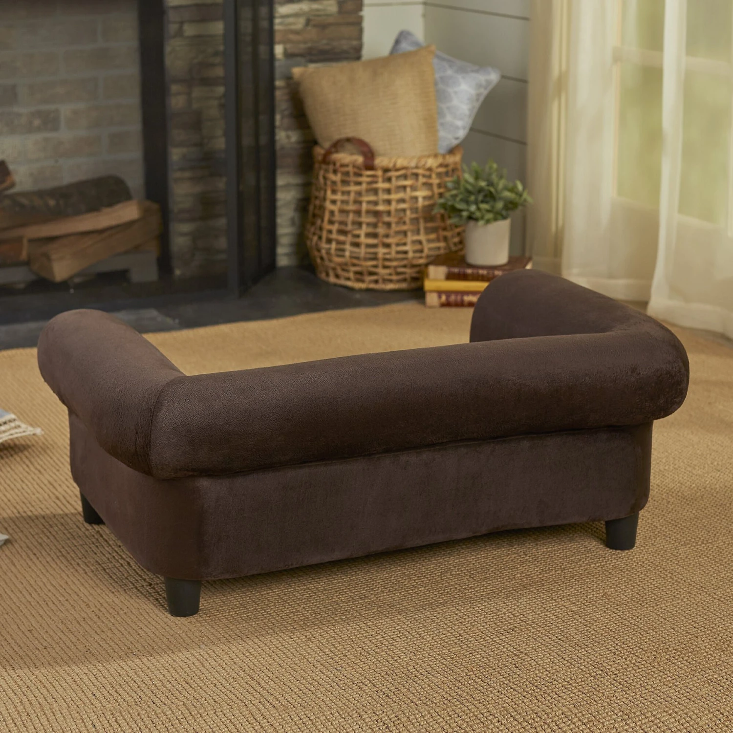 Enchanted Home Pet Chester Sofa Cat & Dog Bed 3 Enchanted Home Pet Chester Sofa Cat & Dog Bed - Image 3