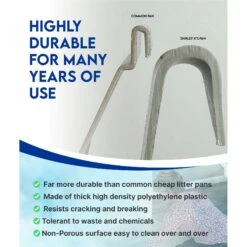 Shirley K's Indoor Dog Potty Tray, X-Large 14 Shirley K's Indoor Dog Potty Tray, X-Large -Pet Care Sales 308762 PT6. AC SS1800 V1679682924