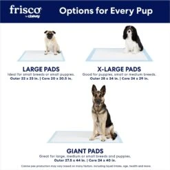 Frisco Giant Eco-Conscious Dog Training & Potty Pads -Pet Care Sales 309794 PT3. AC SS1800 V1674674459