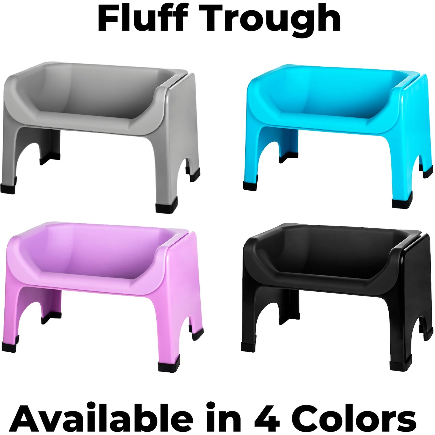 Fluff Trough Elevated Dog & Cat Feeder 6 Fluff Trough Elevated Dog & Cat Feeder - Image 6