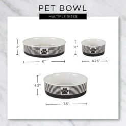 Bone Dry Show Set Dog Bowl -Pet Care Sales 313437 PT2. AC SS1800 V1631764623