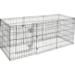 Pet Adobe 8-Panel Folding Metal Dog & Cat Playpen -Pet Care Sales 315023 PT6. AC SS1800 V1626395171