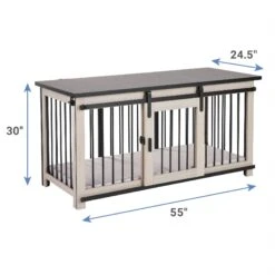 Frisco "Rockford" Dog Crate Credenza & Mat 7 Frisco "Rockford" Dog Crate Credenza & Mat -Pet Care Sales 315187 PT3. AC SS1800 V1634217787