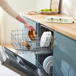 Disney Mickey Mouse Lemon Melamine Stainless Steel Double Dog & Cat Bowl -Pet Care Sales 315299 PT6. AC SS1800 V1647283670