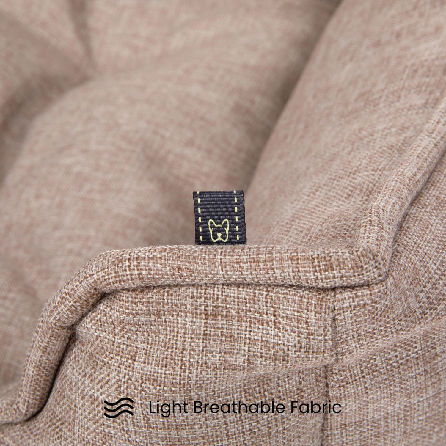 Nandog Poplin Fabric Dog Bed 4 Nandog Poplin Fabric Dog Bed - Image 4