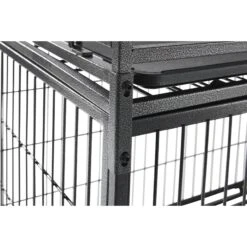 Frisco Ultimate Lightweight Heavy Duty Foldable & Stackable Steel Metal Single Door Dog Crate -Pet Care Sales 326416 PT6. AC SS1800 V1646859905