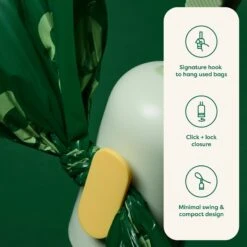 Earth Rated Dog Poop Bag Holder With Dog Poop Bags, Unscented, 1 Dispenser & 15 Bags -Pet Care Sales 326825 PT3. AC SS1800 V1682099727