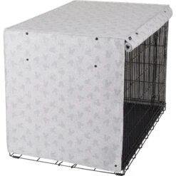 Disney Mickey Mouse Crosshatch Dog Crate Cover -Pet Care Sales 330688 PT3. AC SS1800 V1646072128