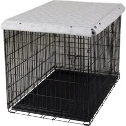 Disney Mickey Mouse Crosshatch Dog Crate Cover -Pet Care Sales 330688 PT4. AC SS1800 V1646072667