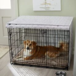 Disney Mickey Mouse Crosshatch Dog Crate Cover -Pet Care Sales 330688 PT5. AC SS1800 V1646072613