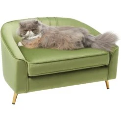 Frisco Elevated Curved Dog & Cat Sofa Bed With Removable Cover -Pet Care Sales 331628 PT2. AC SS1800 V1643928761