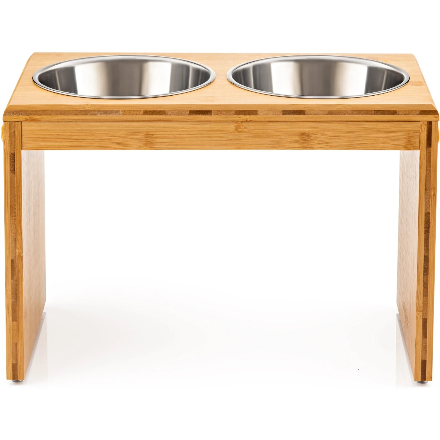 Pawfect Pets Elevated Feeder Raised Dog Bowl Stand With Four Stainless Steel Bowls, Large, 12-in 6 Pawfect Pets Elevated Feeder Raised Dog Bowl Stand With Four Stainless Steel Bowls, Large, 12-in - Image 6