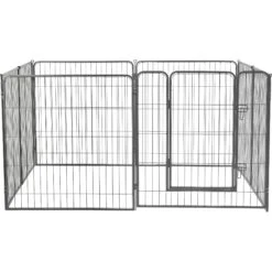 Frisco Ultimate Outdoor Lightweight Heavy Duty Steel Metal Playpen -Pet Care Sales 333772 PT6. AC SS1800 V1657656875