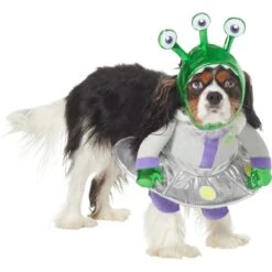 Frisco Front Walking Alien Dog & Cat Costume -Pet Care Sales 334795 PT3. AC SS1800 V1658368618