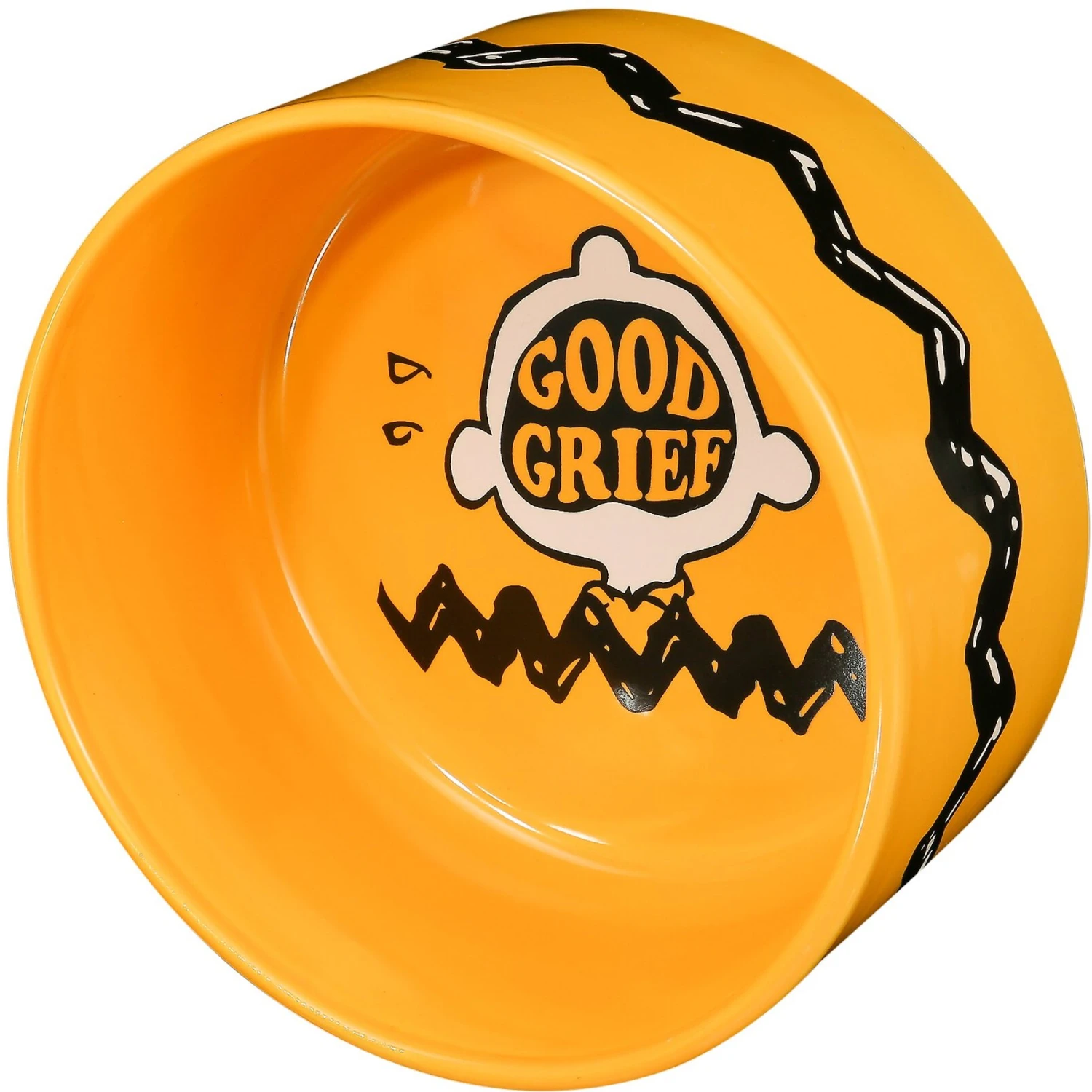 Fetch For Pets Good Grief Charlie Ceramic Dog Bowl, 3.5-cups 4 Fetch For Pets Good Grief Charlie Ceramic Dog Bowl, 3.5-cups - Image 4