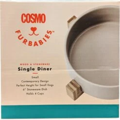 Cosmo Furbabies Single Dog & Cat Diner -Pet Care Sales 341990 PT2. AC SS1800 V1636060604